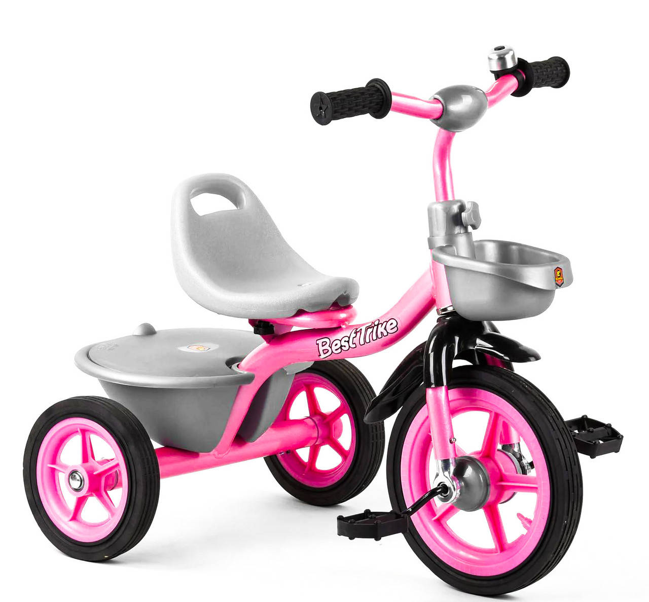 

Велосипед 3-х колёсный Best Trike, Розовый