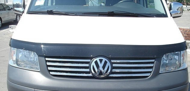

Накладки на решетку (8 полосок, нерж) - Volkswagen T5 Transporter 2003-2010 гг.
