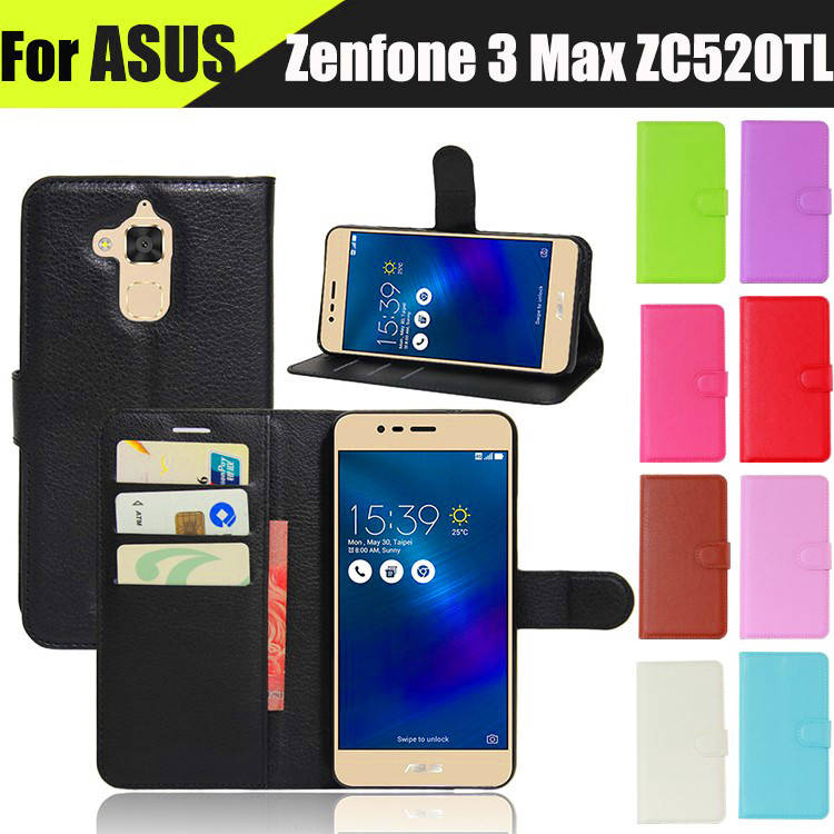 

Чехол книжка для Asus Zenfone 3 Max(ZC520TL) (9 цветов), Разные цвета