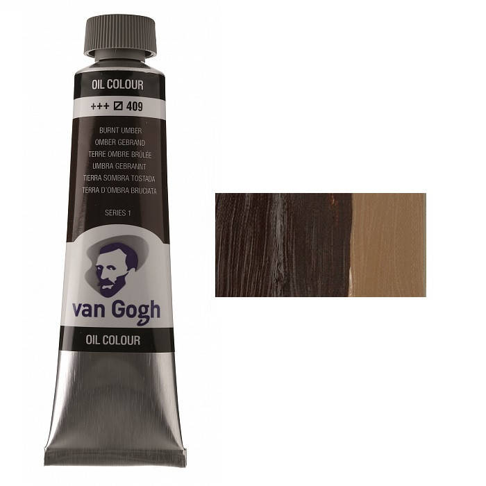 

Краска масляная Van Gogh (409) Умбра жженая, 40 мл, Royal Talens