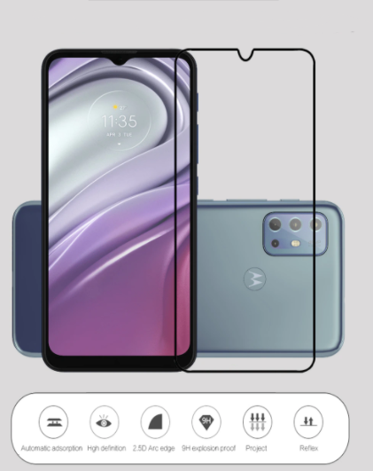 

Защитное стекло для Motorola Moto G20 черный