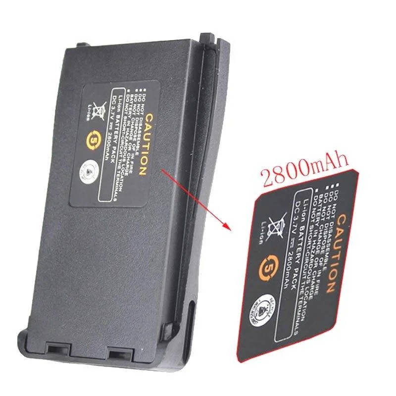 

Аккумулятор усиленный для Baofeng BF-888S - 2800mAh.