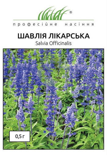

Семена Шалфей Лекарственный 0,3 грамма Hem Zaden Профессиональные Семена