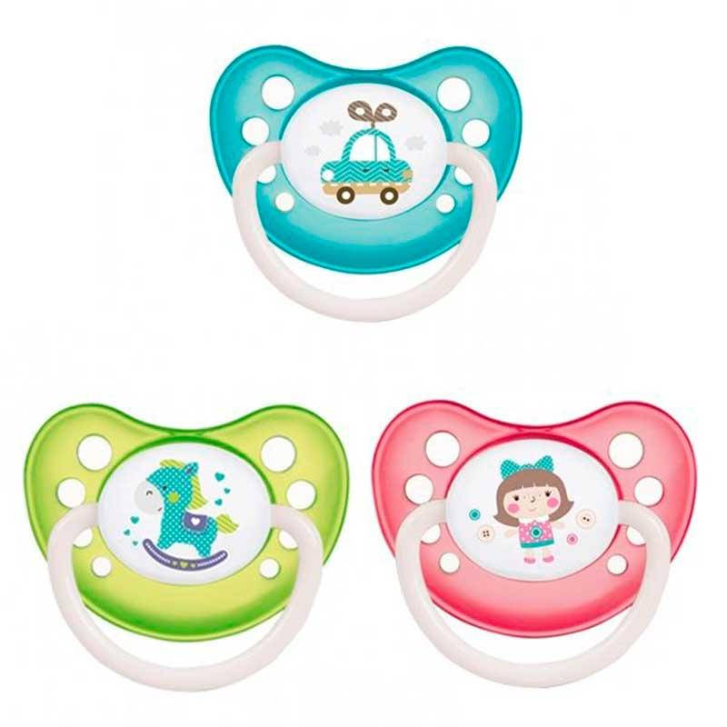 

Пустышка латексная анатомическая Canpol Babies Toys 0-6 м, 23/259, Разные цвета