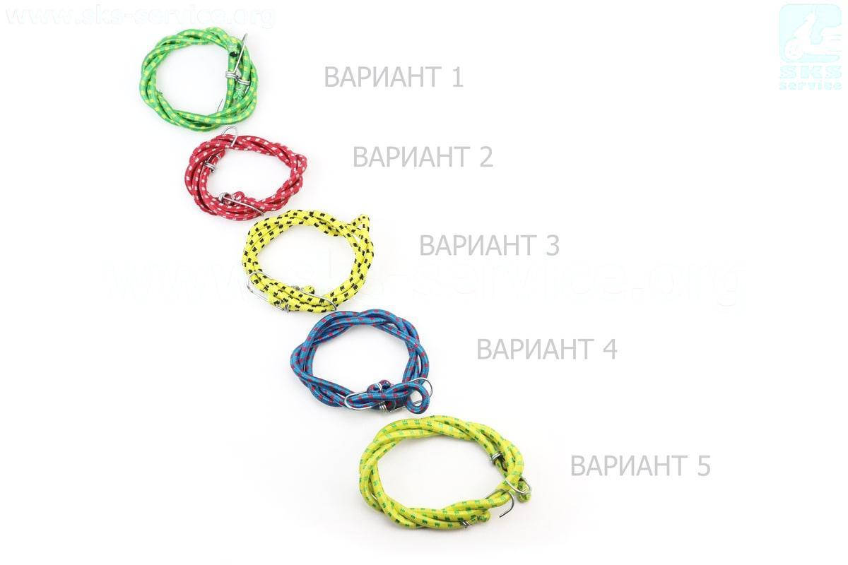 

РЕЗИНКА БАГАЖНИКА круглая с крючками метал. 1,5метр (301459)