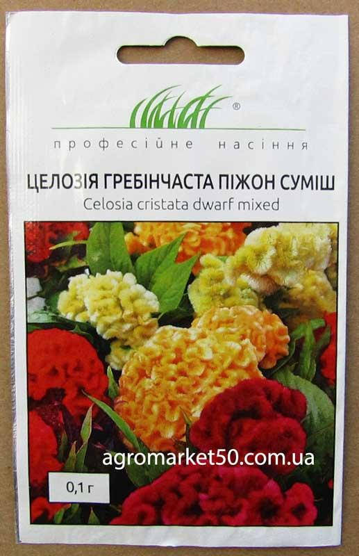 

Целозия гребенчатая пижон смесь 0,1 г