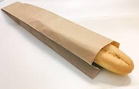 

Бумажный пакет для багета 100*40*550, крафт (100 шт)