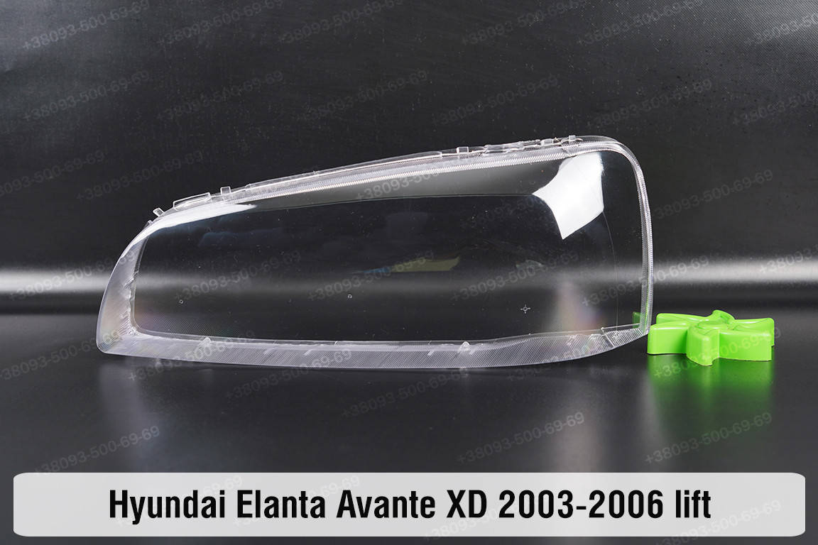 

Стекло фары Hyundai Elantra Avante XD (2003-2006) III поколение рестайлинг левое
