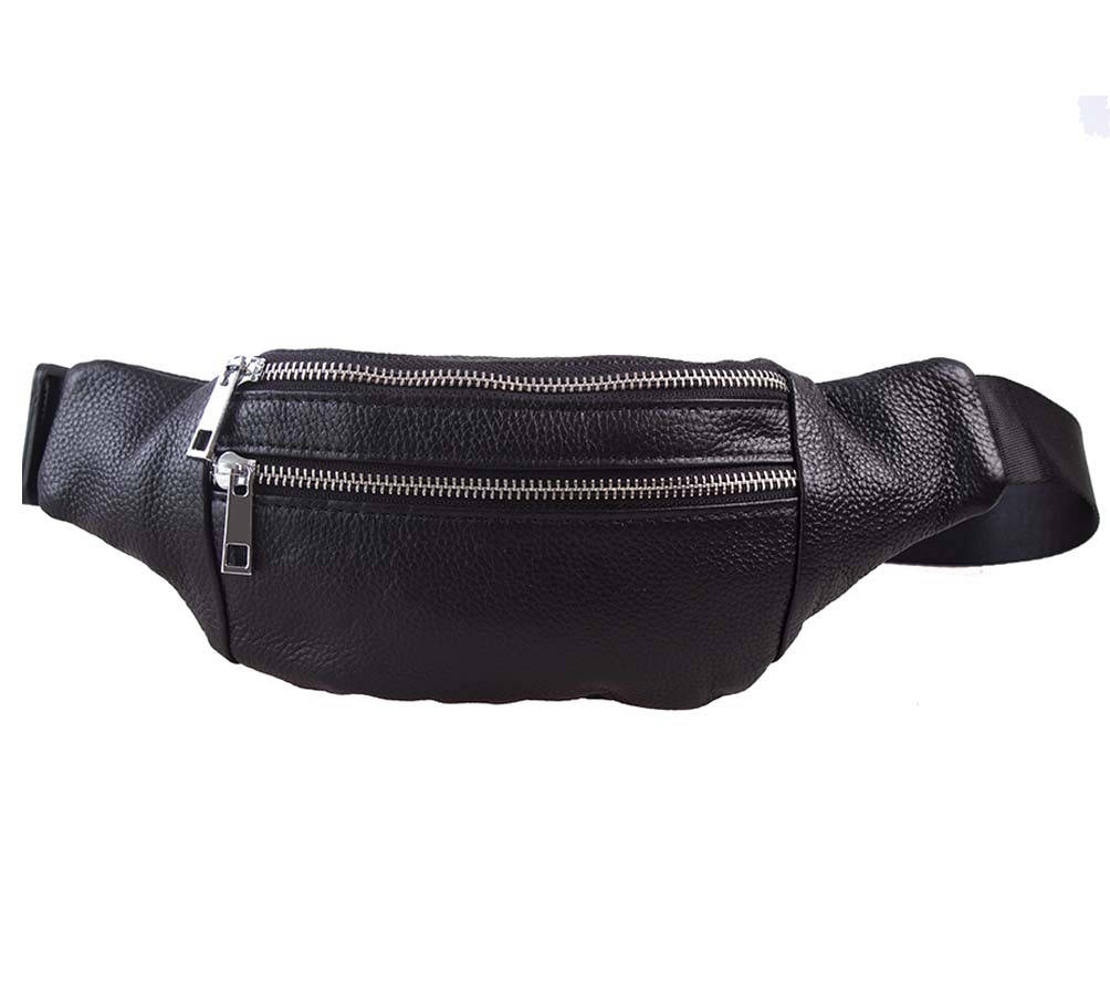 

Мужская сумка на пояс R398-1 черная, Черный