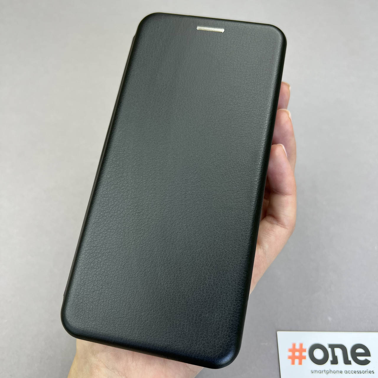 

Чехол-книга для Realme 8 с магнитом с подставкой карманом чехол книжка на телефон реалми 8 черная STN, Черный