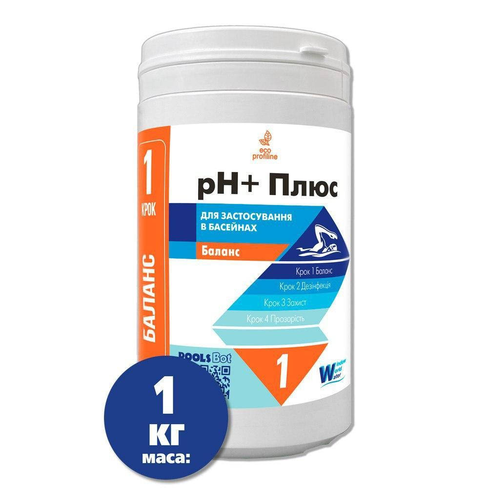 

Средство для коррекции уровня pH Water World Window рН+ (плюс) 1 кг (туба)