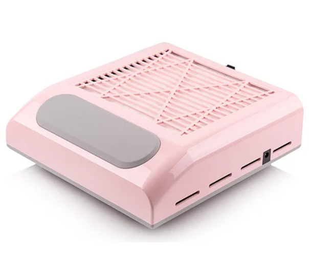 

Вытяжка для маникюра с НЕРА-фильтром Simei 858-8 на 80W Розовая