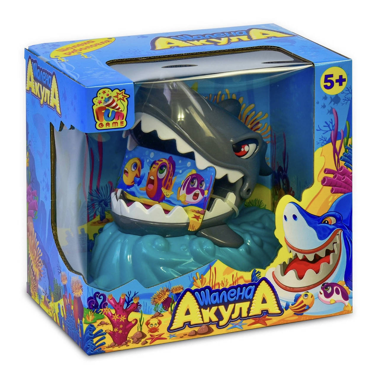 

Игра "Шалена акула" Fun Game, на батарейках, свет, звук, в коробке