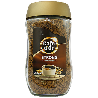 

Кава розчинна Кофедор стронг Cafe d'Or strong 200g 6шт/ящ (Код : 00-00011837)