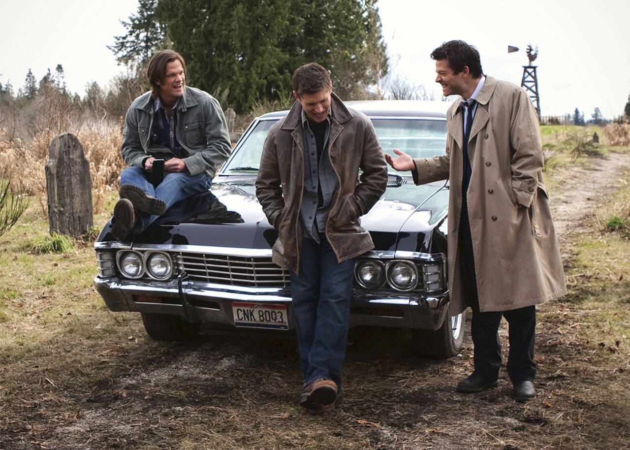 

Фотокартина GeekLand Supernatural Сверхъестественное возле машины 60х40 SP 09.052