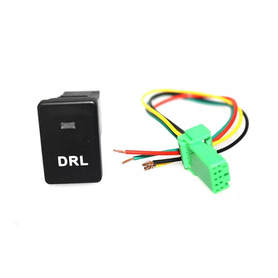 

КНОПКА DRL с подсветкой Toyota Camry, Yaris, Highlander, Prius ДХО Тойота