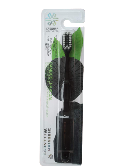 

Зубная щетка Bamboo charcoal Ag power plus Сибирское здоровье