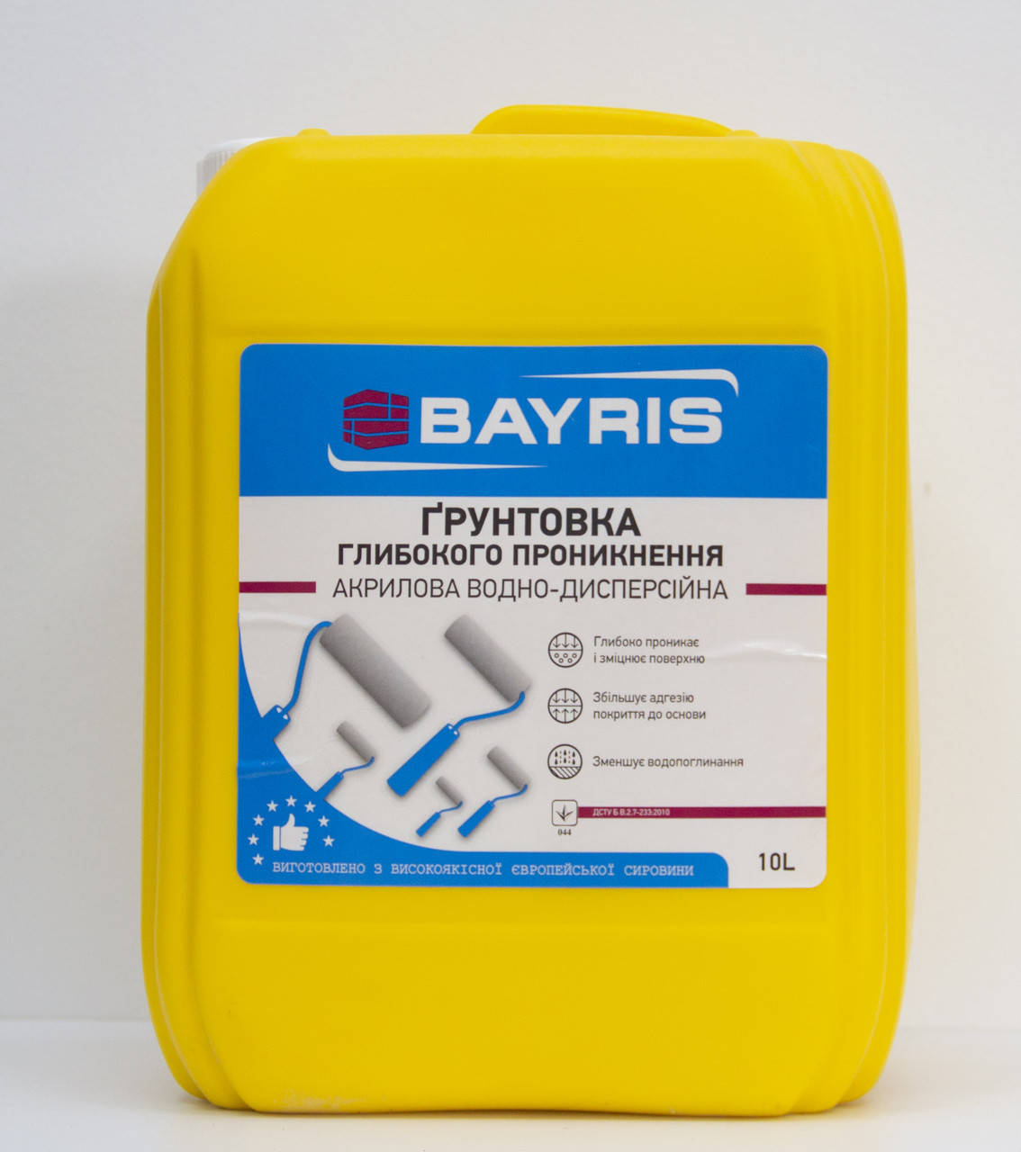 

Грунтовка глубокого проникновения Байрис 10л, Белый