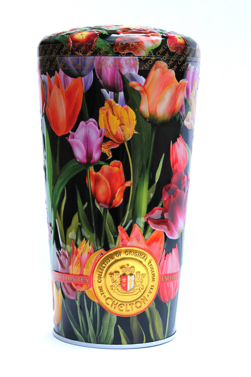 

Чай чорно-зелений з пелюстками квітів Chelton Ваза з тюльпанами 100 г (52783)