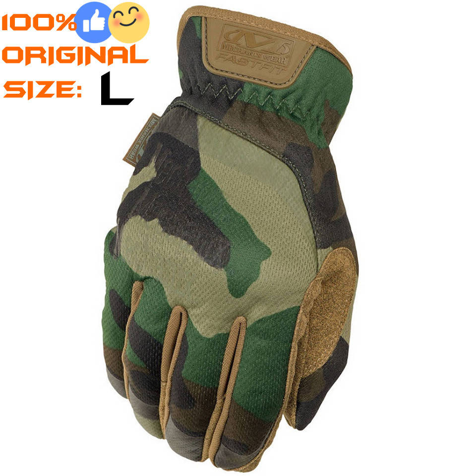 

Тактические перчатки Mechanix FastFit® Woodland, размер L, артикул FFTAB-77-010