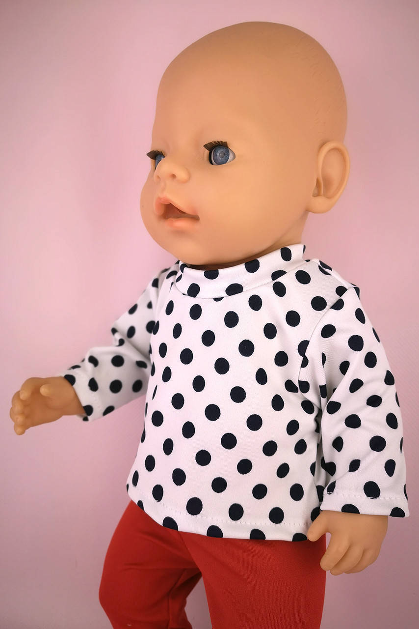 

Гольфик в горошек для Baby Born 40 - 45 см