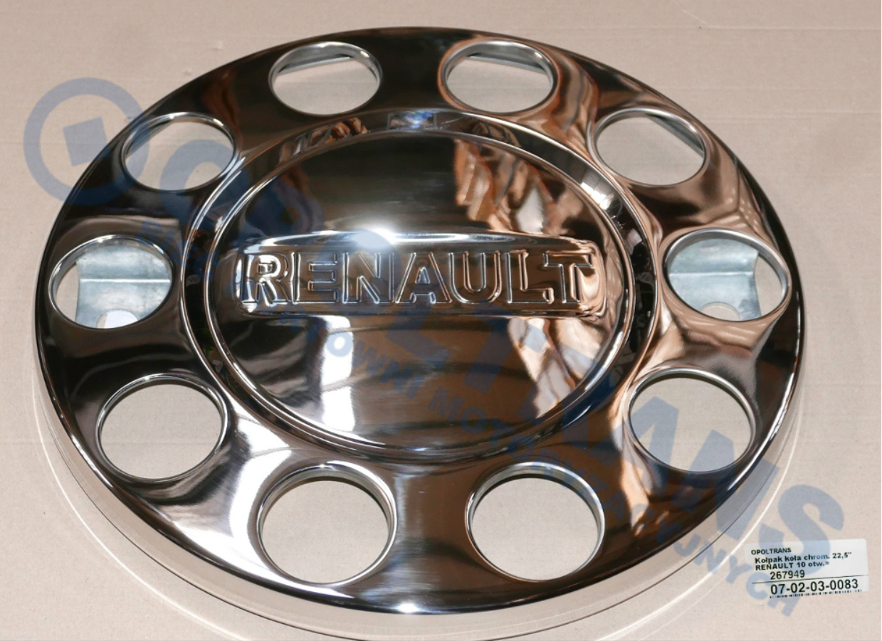 

Колпак R22,5 на 10 отв. RENAULT