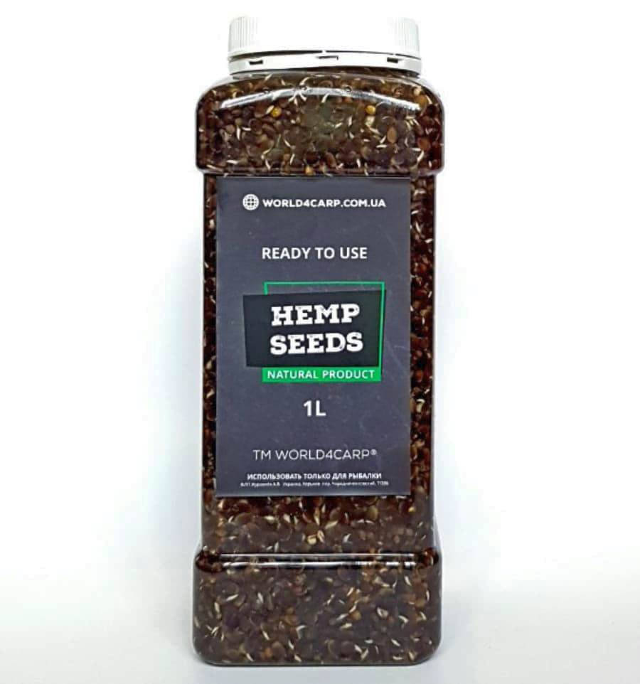 

Конопля для рыбалки готовая Hemp seed 1л