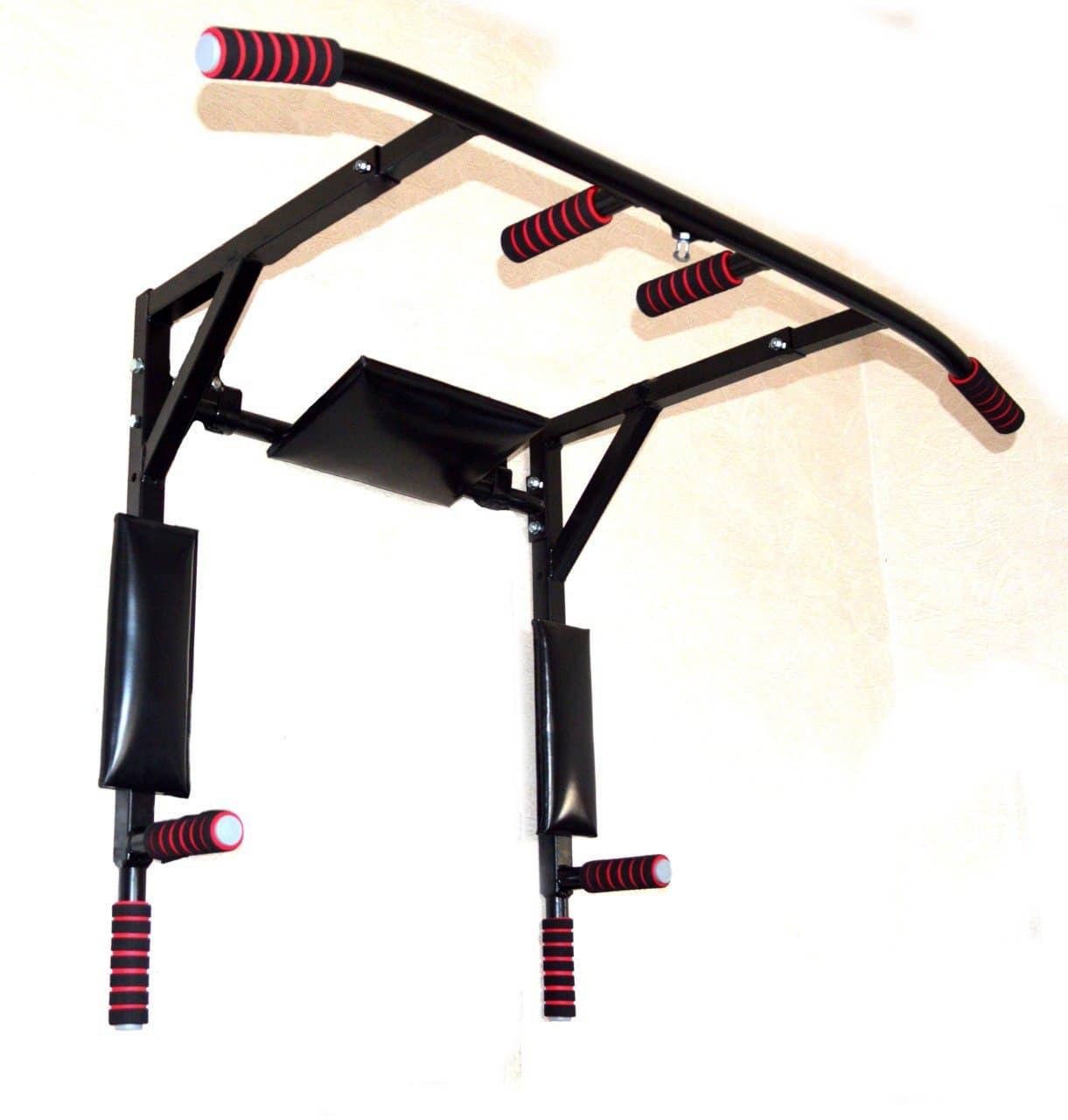 

Турник с адаптивной спинкой АКЦИЯ! брусья 4 в 1 домашний разборный настенный (на стену) для дома Белый