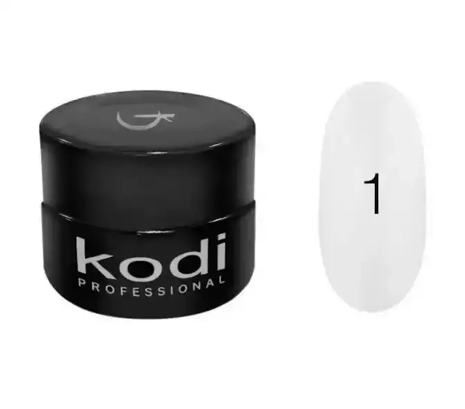 

Гель Краска Kodi №1 4мл, Белый