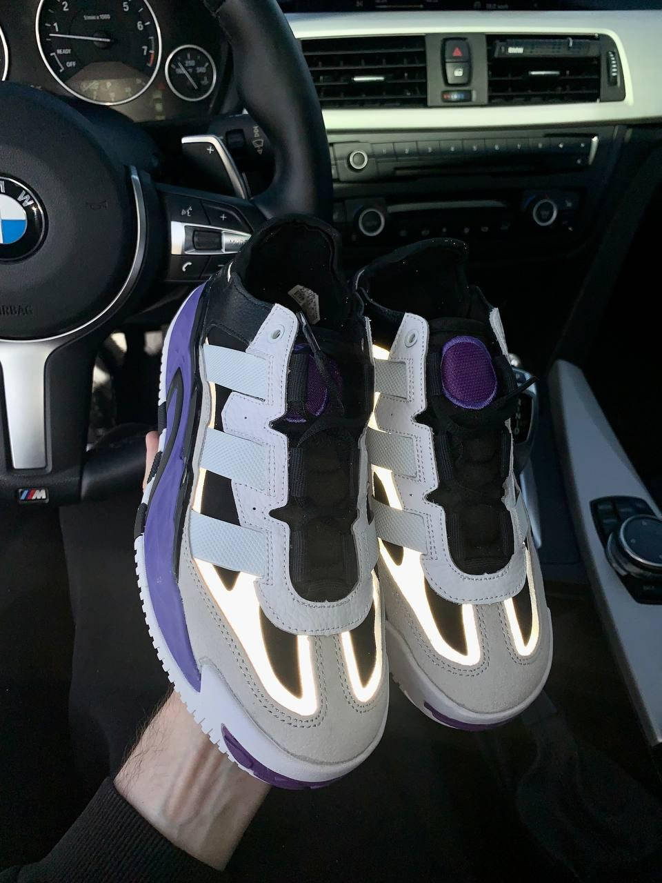

Женские кроссовки Adidas Niteball Violet, Адидас Найтбол Фиолет 38, Кремовый