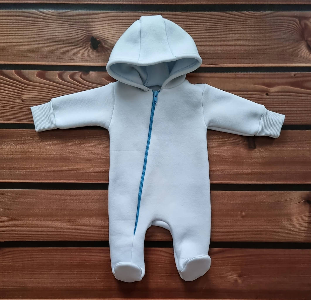 

Комбинезон трехнить на флисе на молнии