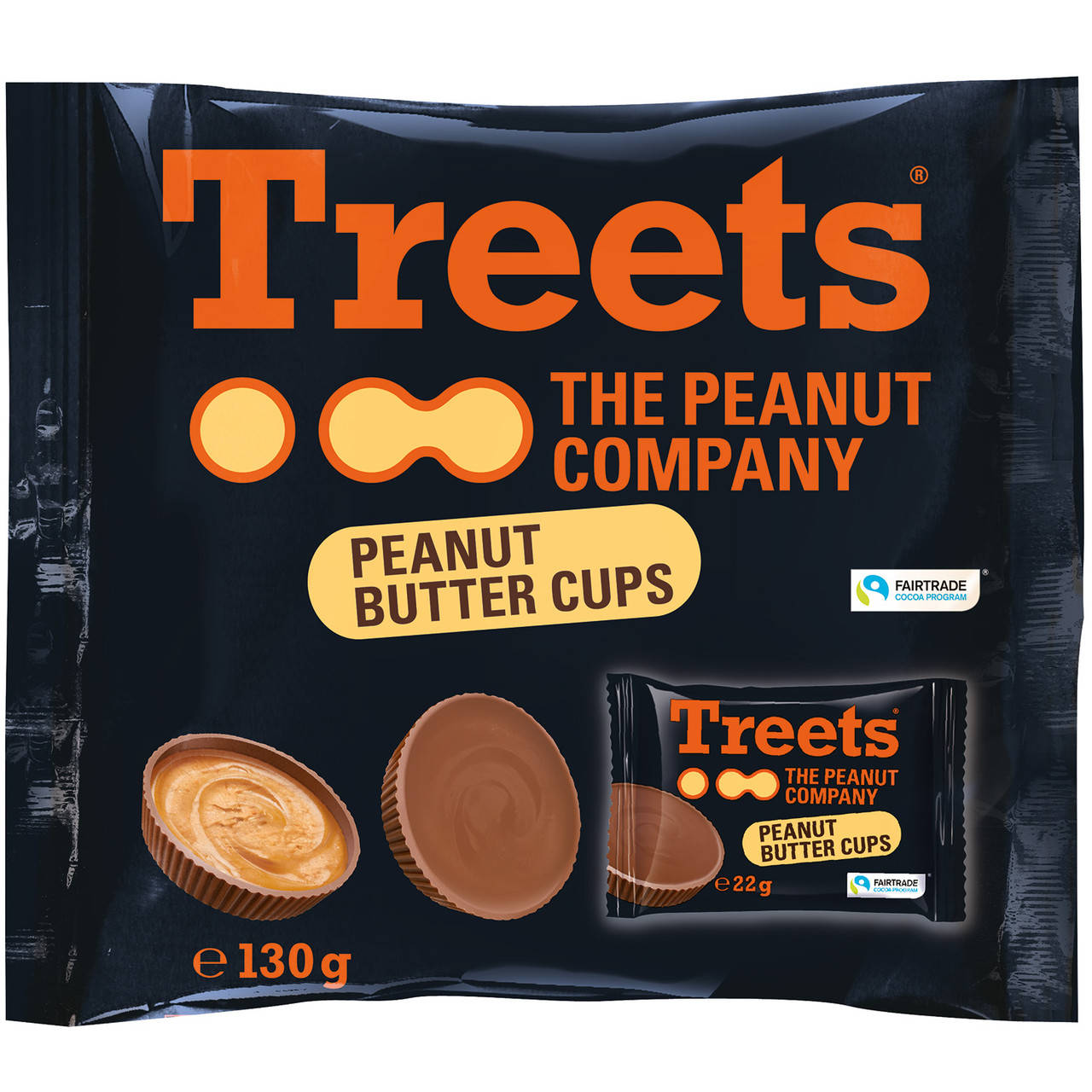 

Treets Peanut Butter Cups 130 g