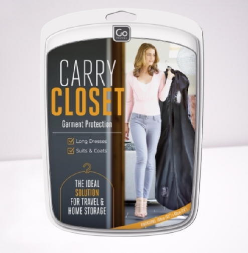 

Сумка чехол для хранения и транспортировки одежды, Черный