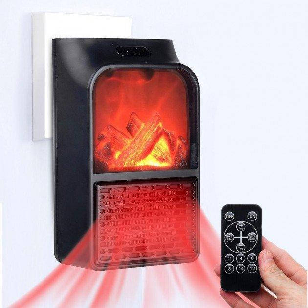 

Портативный обогреватель с имитацией камина Flame Heater