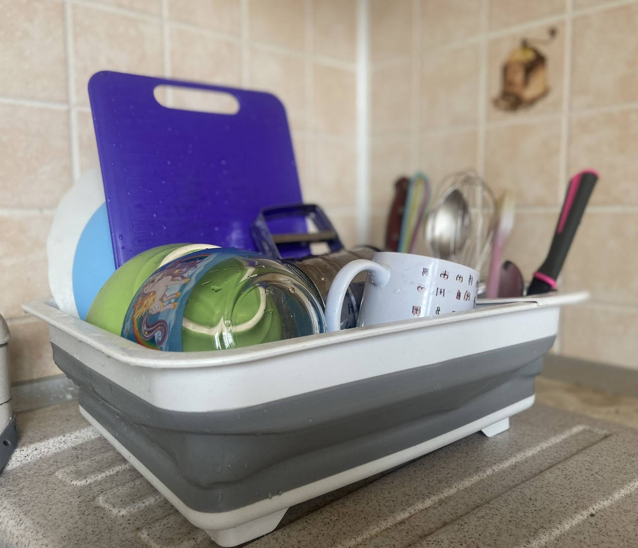 

Сушилка для посуды складная