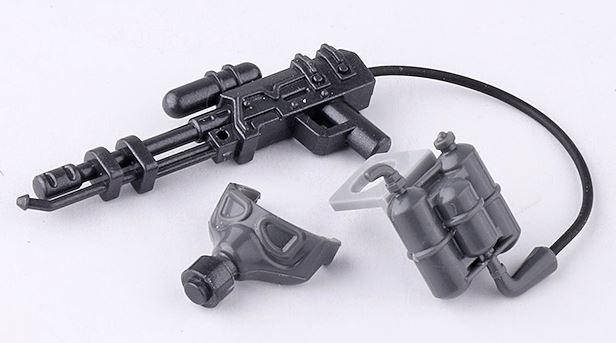 

Комплект огнеметчика , конструктор BrickArms, Серый