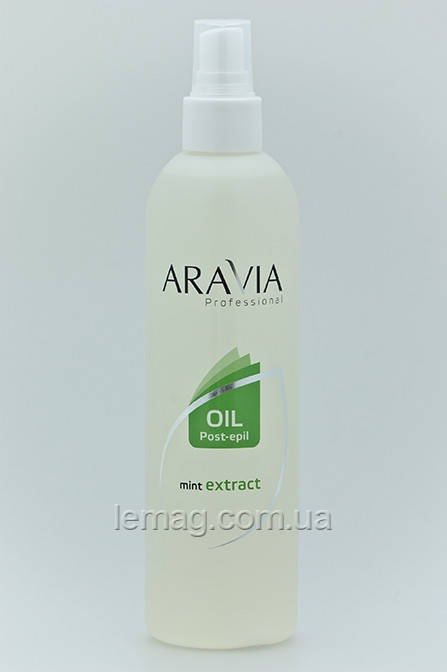 

ARAVIA Professional Масло после депиляции воском с экстрактом мяты, 300 мл