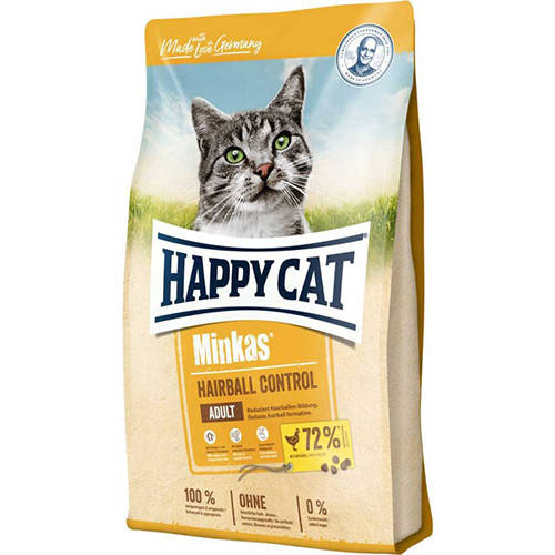 

Happy Cat (Хаппи кет) MINKAS HAIRBALL CONTROL корм для профилактики волосяных комочков у взрослых кошек