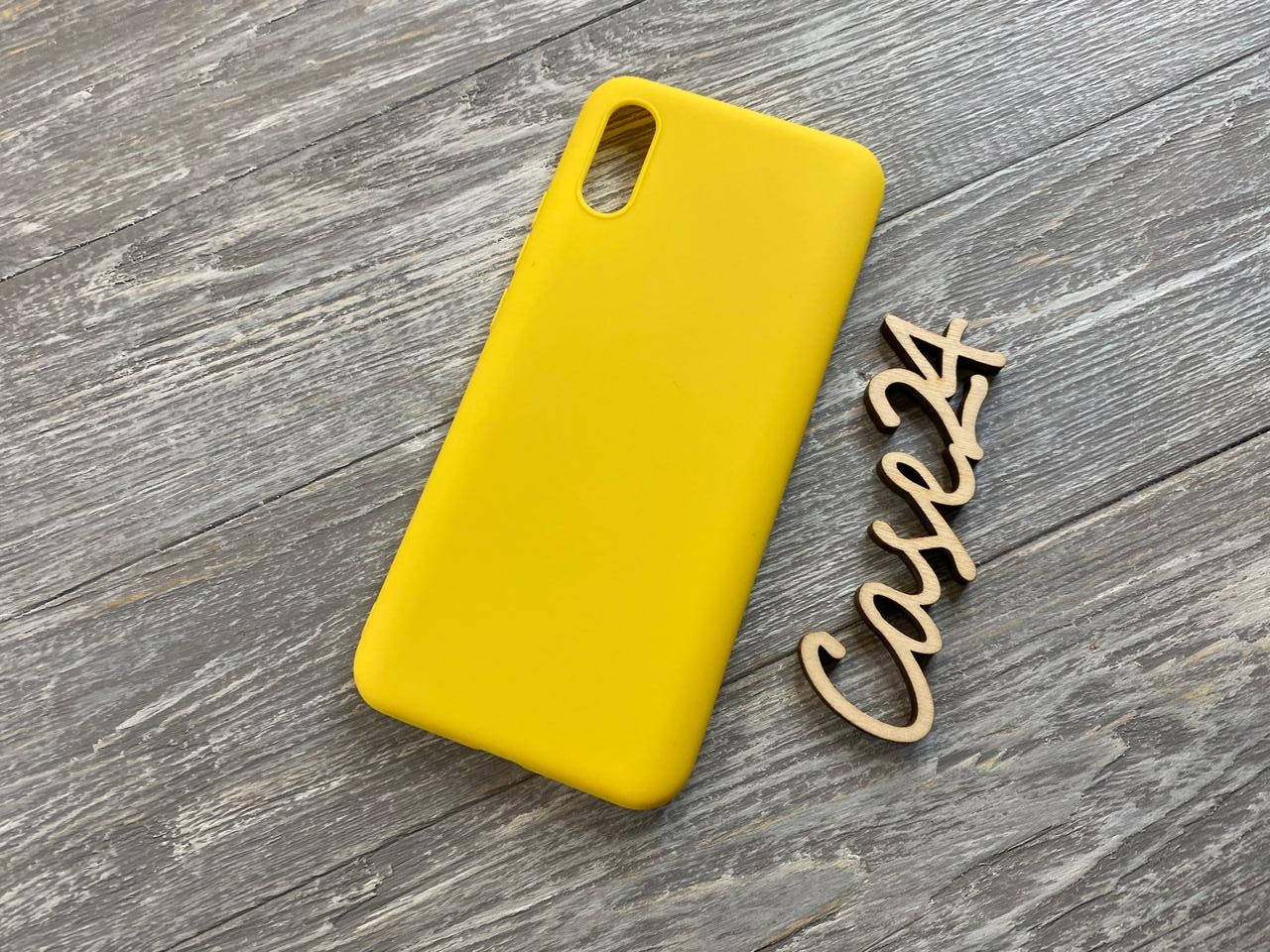 

Чехол накладка для Xiaomi Redmi 9A силиконовый чохол на сяоми редми 9а желтый
