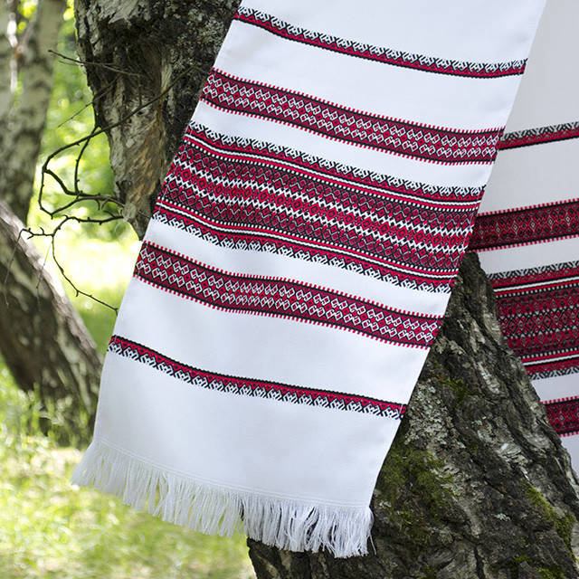 

Рушник на свадьбу для связывания рук 190 см.