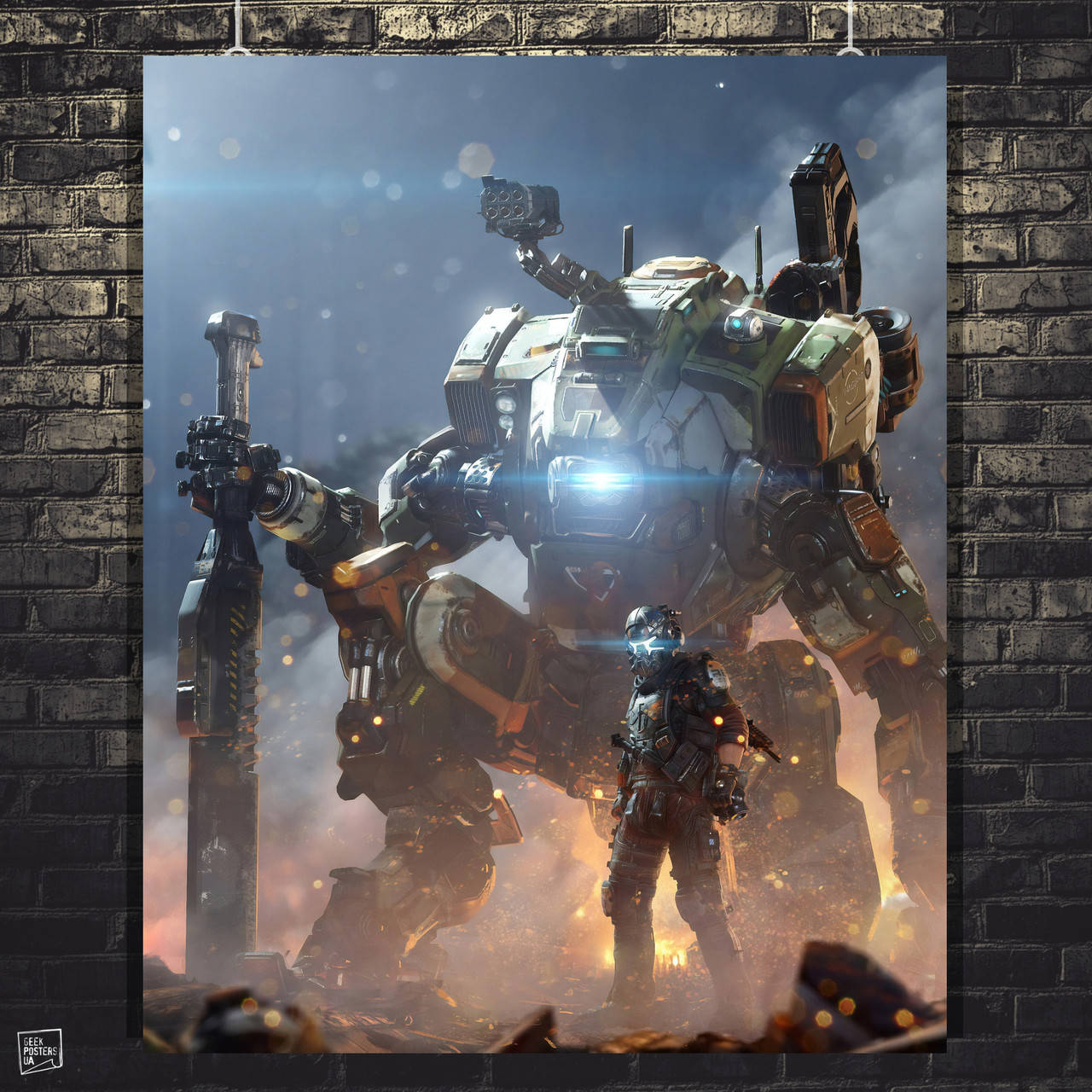 

Постер TitanFall 2, Тайтнфолл, Титанфолл. Размер 42x34см (A3). Матовая бумага
