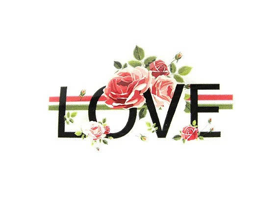 

Маленькая термонаклейка для одежды Love, Разные цвета