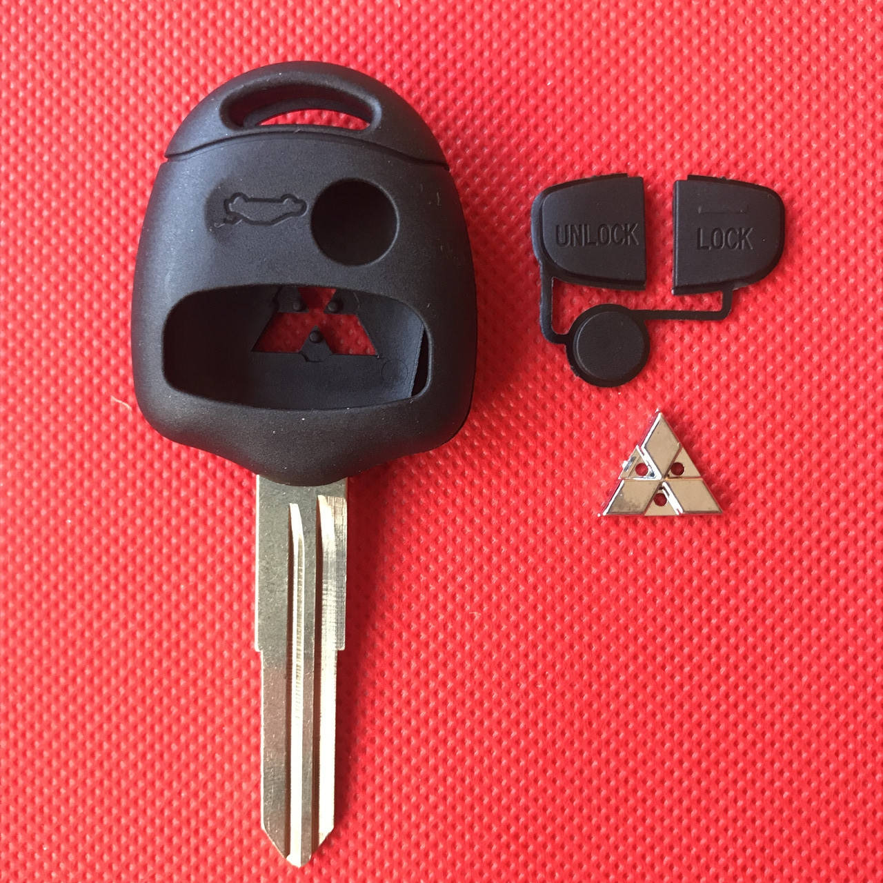 

Корпус ключ MITSUBISHI (Митсубиси) Lancer Outlander 3 - кнопки