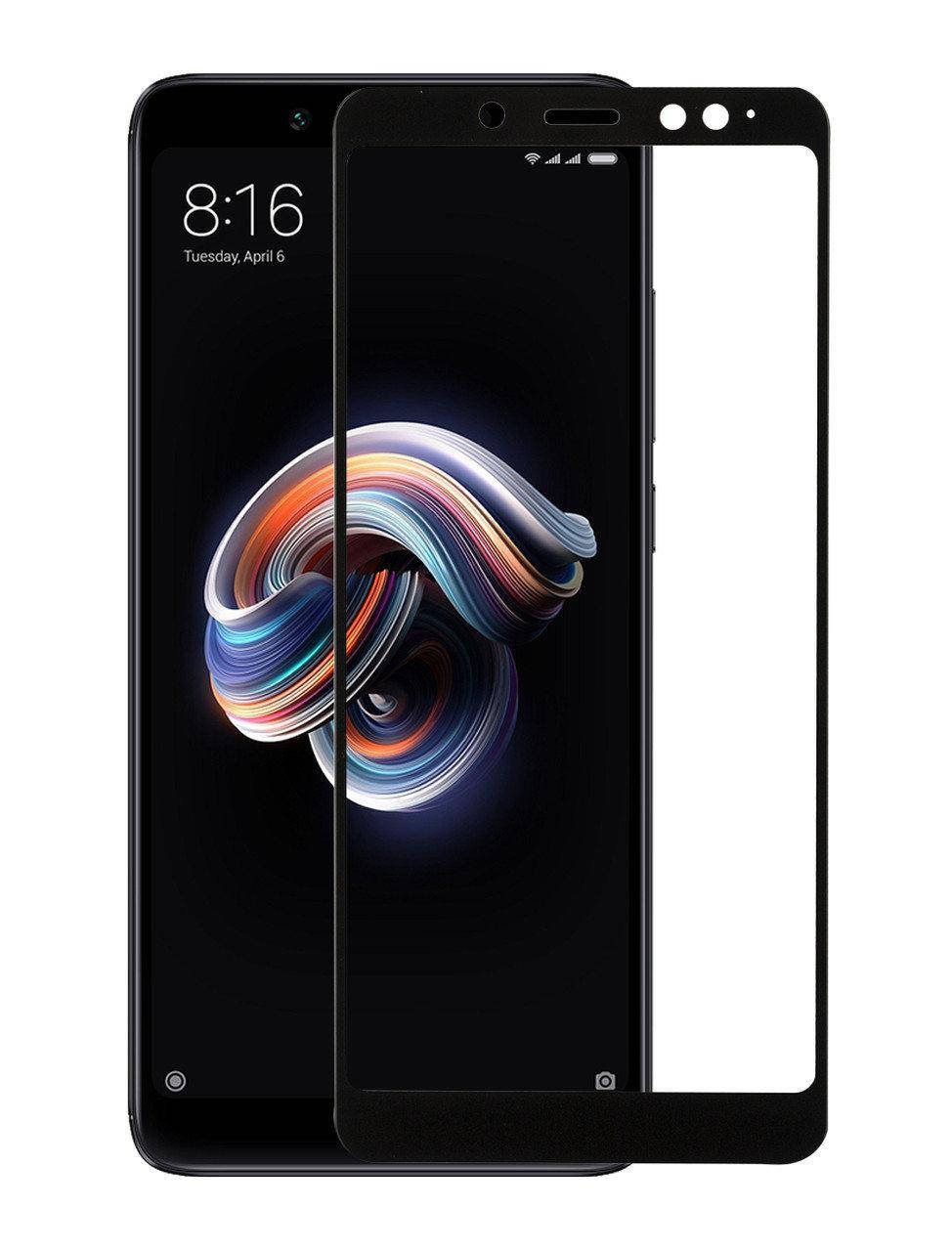 

Защитное стекло Mocolo для Xiaomi Redmi Note 5 / 5 Pro Full Glue 5D Black (0.33 мм), Черный