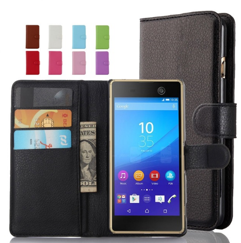 

Чехол книжка Lichee на Sony Xperia M5 (9 цветов), Разные цвета