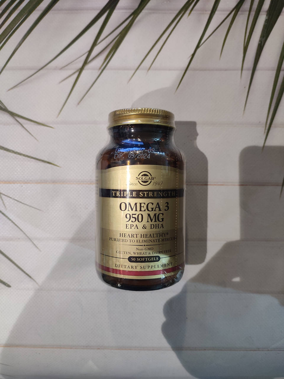 

Solgar Omega 3, 950 mg 50 caps , омега 3 Солгар