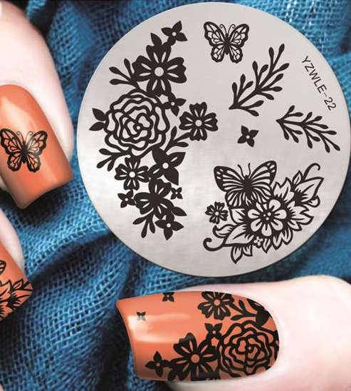 

Пластина для стемпинга, Серый