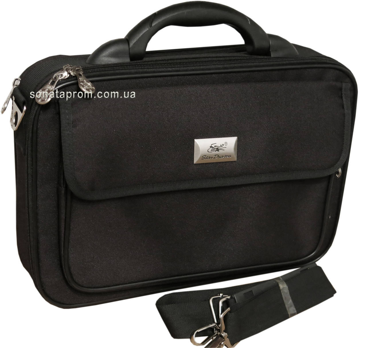 

Сумка портфель на молнии кейс Star Dragon, Черный