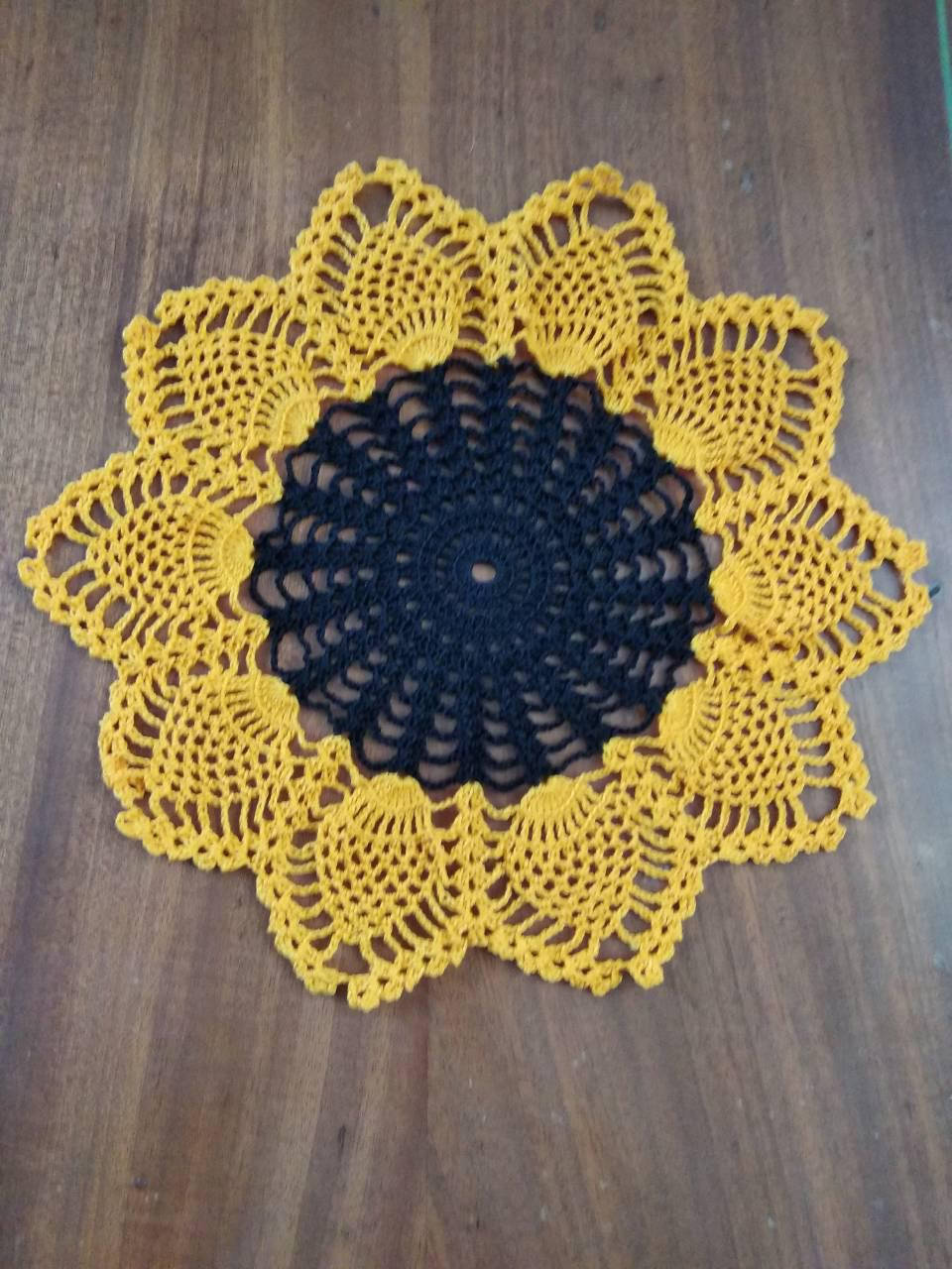 

Салфетка "подсолнух" 32 см., Желтый