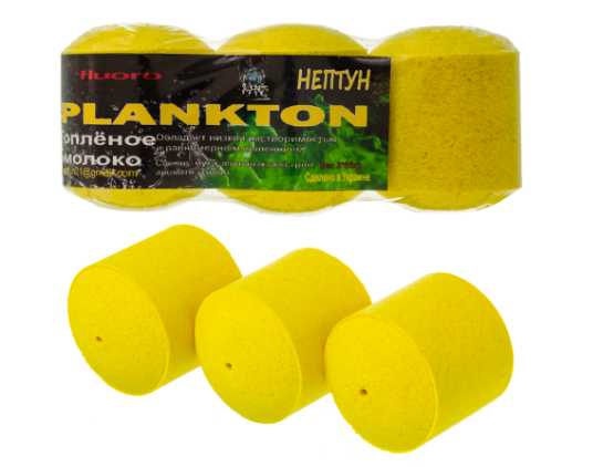 

Технопланктон Нептун Fluo XXL "Топлёное молоко" 195g
